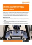 Renishaw metrology fixtures and precision styli for Equator-X™ 500 gauging systems